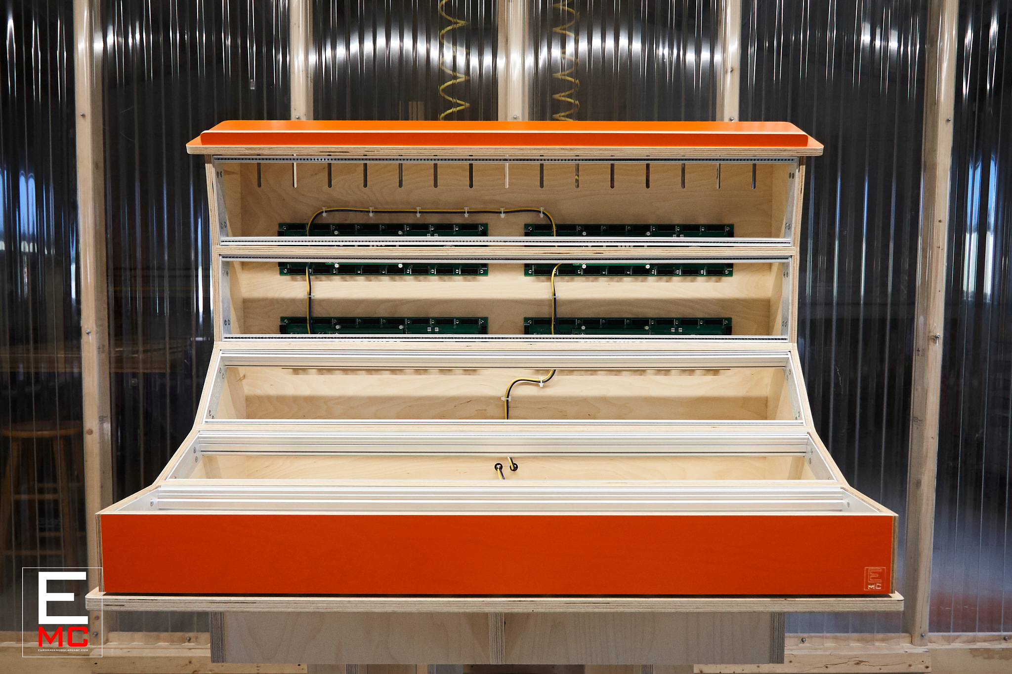 15u eurorack modular case