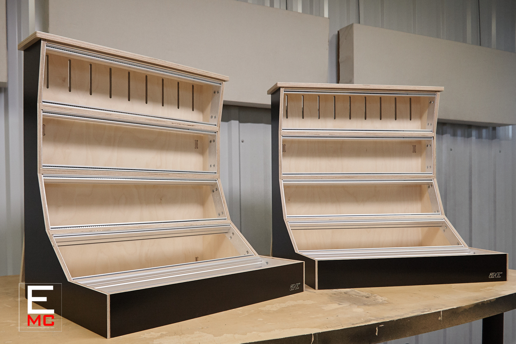 15u steep bill brown eurorack case