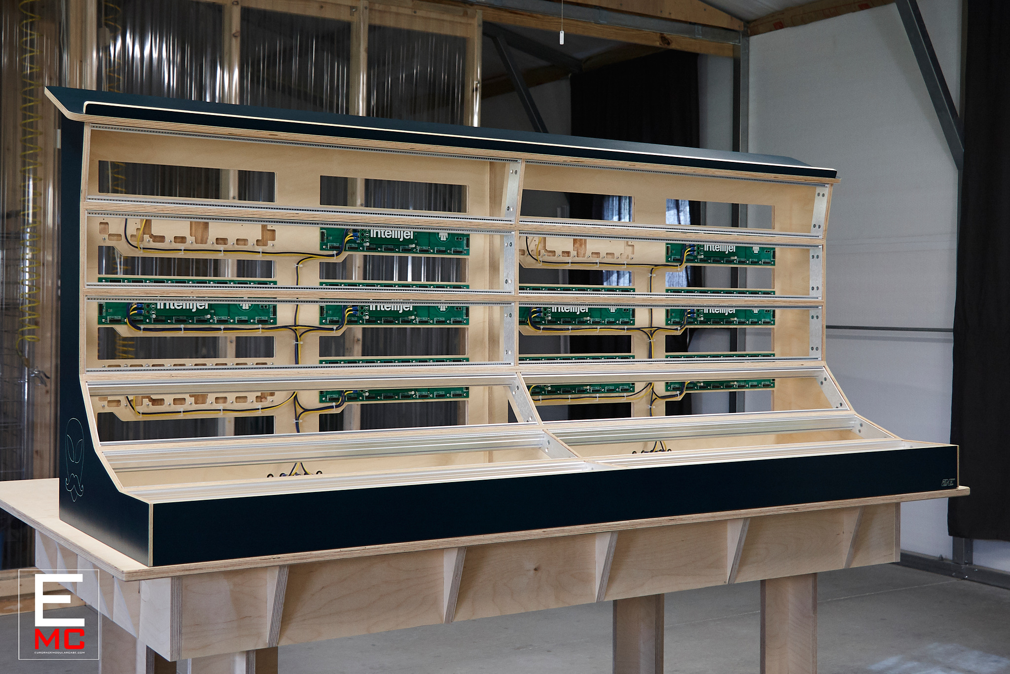 18u luigi eurorack case chris cardone luigi modular