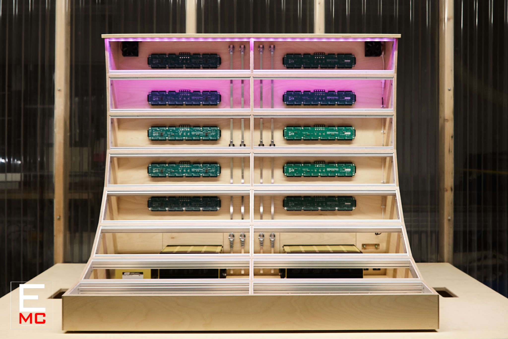 24u eurorack modular case Genus Modu LIBBS