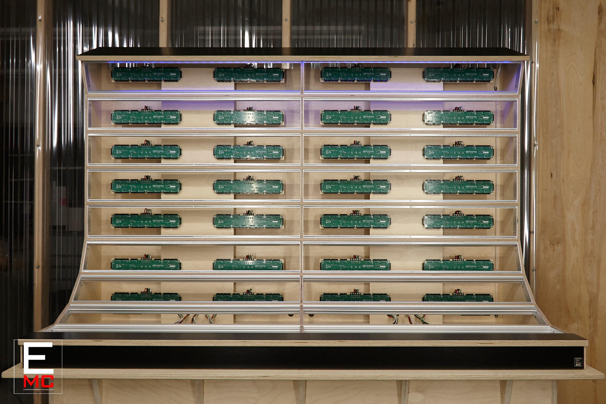 27u gunslinger eurorack case david forman