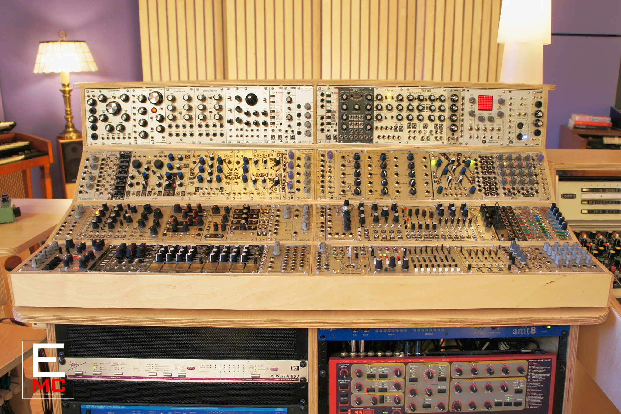 Eurorack case 12u golden ratio