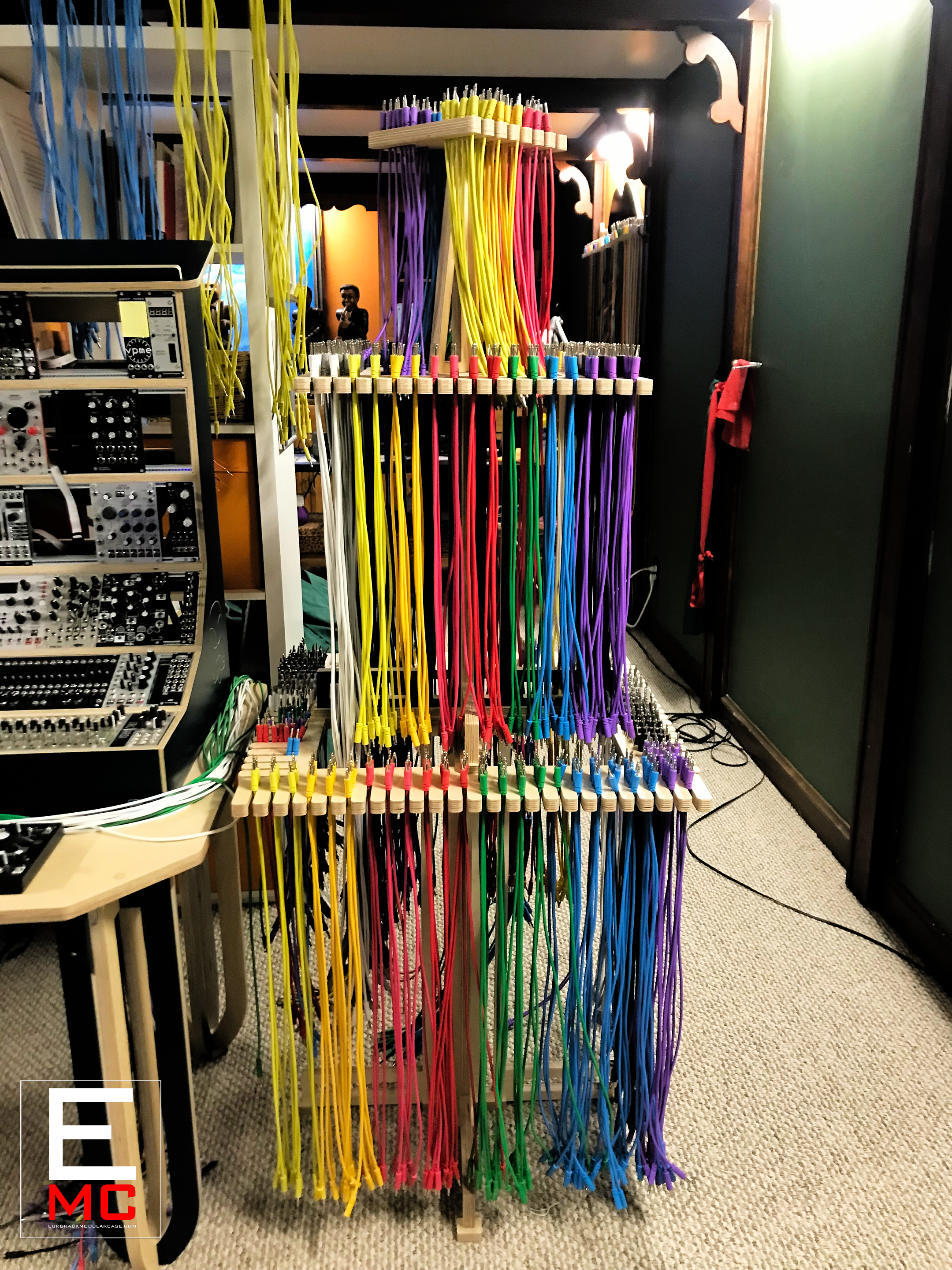 eurorack cable hanger 